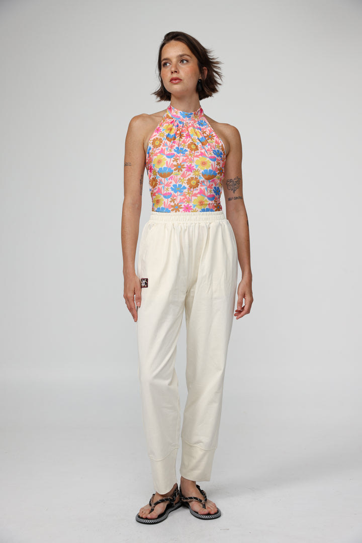 Way Coral Floral Top