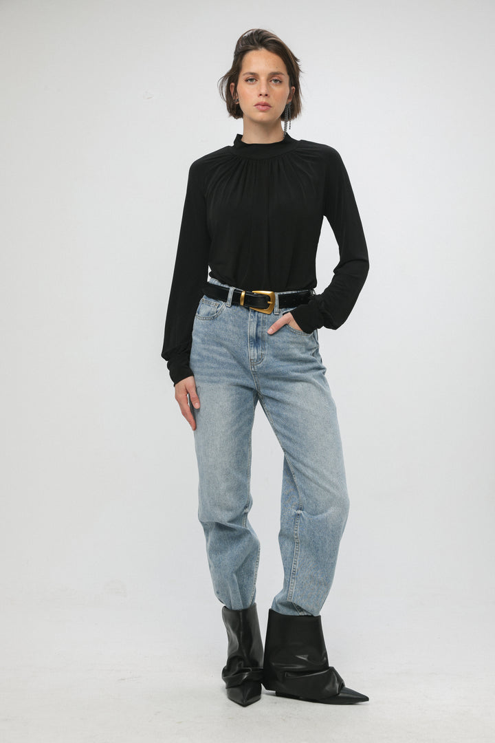 Studded Black Belt