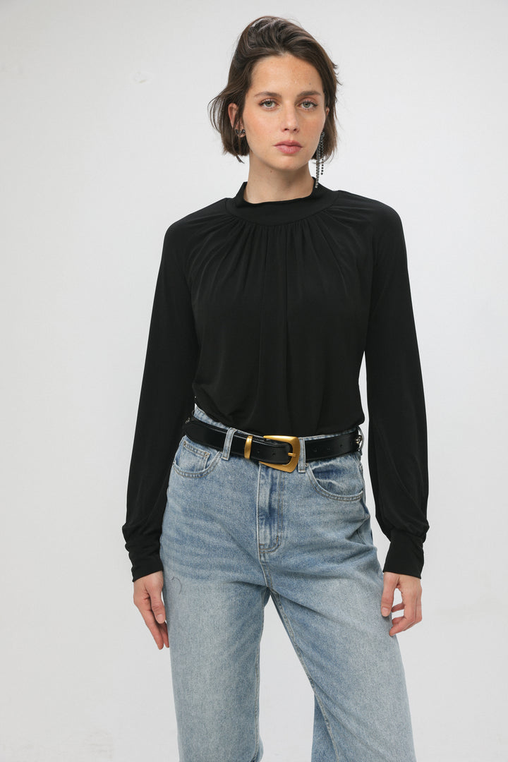 Studded Black Belt