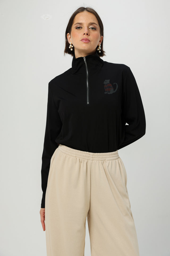 Leo Black Polo