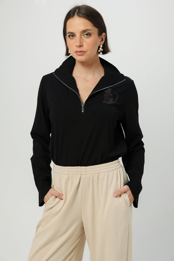 Leo Black Polo