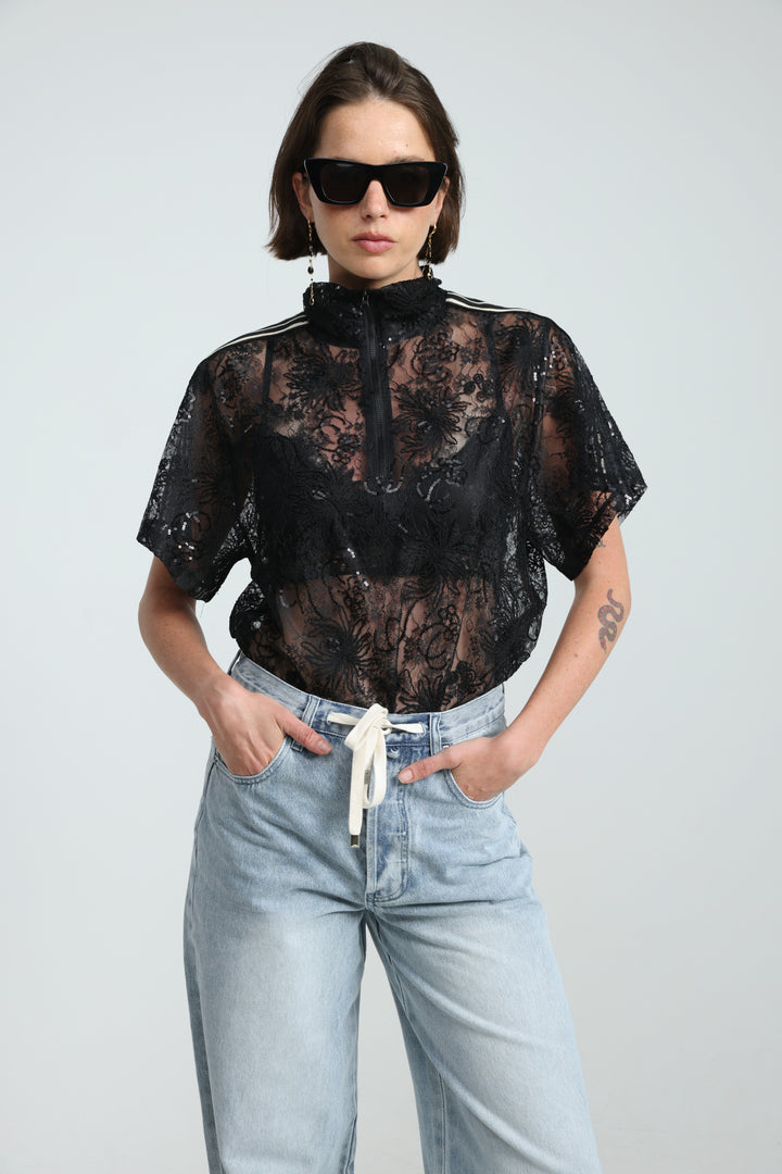 Reboot Black Polo T-Shirt