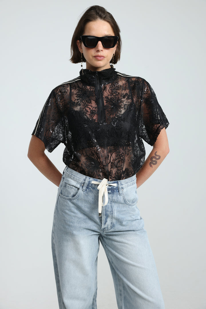 Reboot Black Polo T-Shirt
