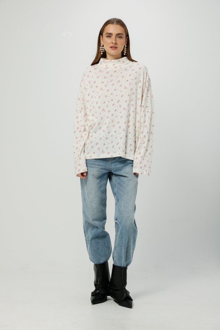 Wanted Rose Floral Jumper