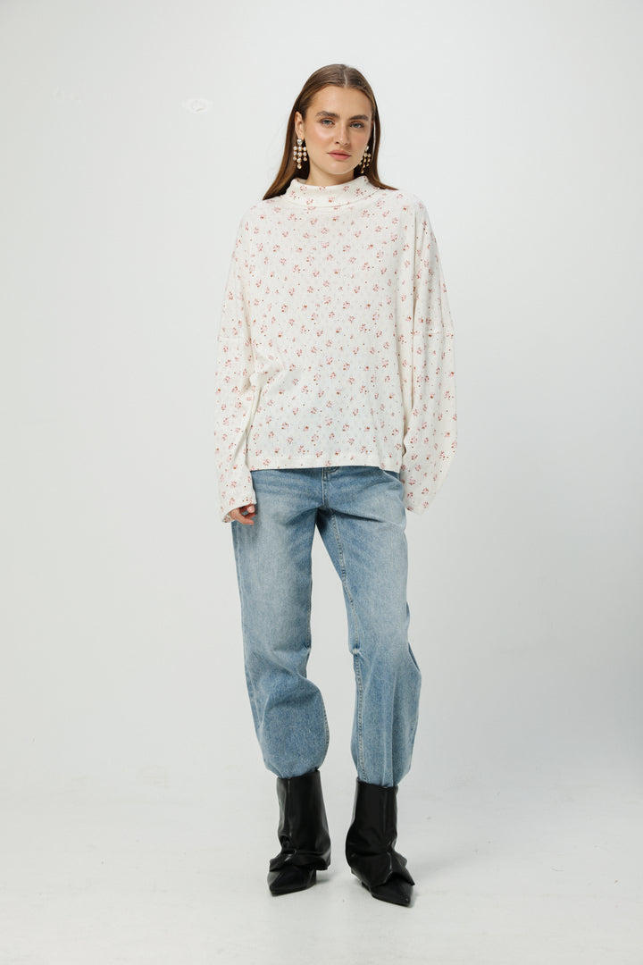Wanted Rose Floral Jumper