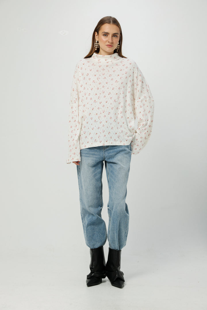Wanted Rose Floral Jumper