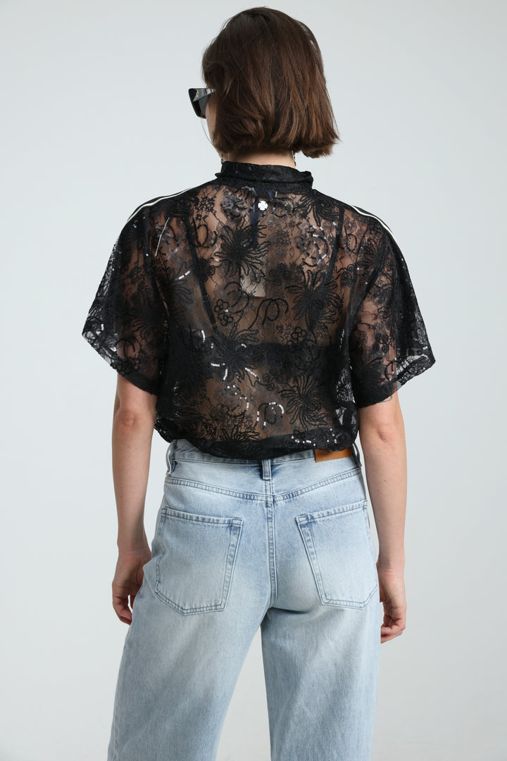 Reboot Black Polo T-Shirt