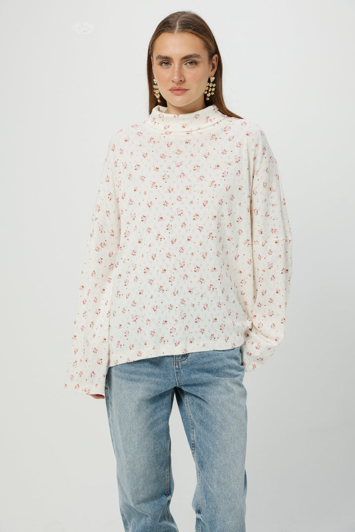 Wanted Rose Floral Jumper