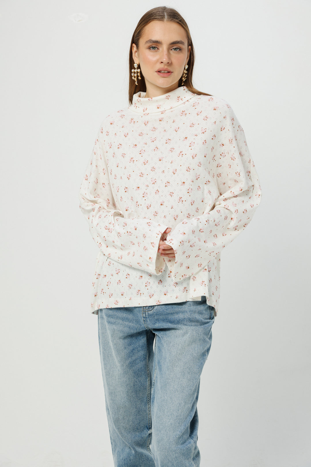 Wanted Rose Floral Jumper