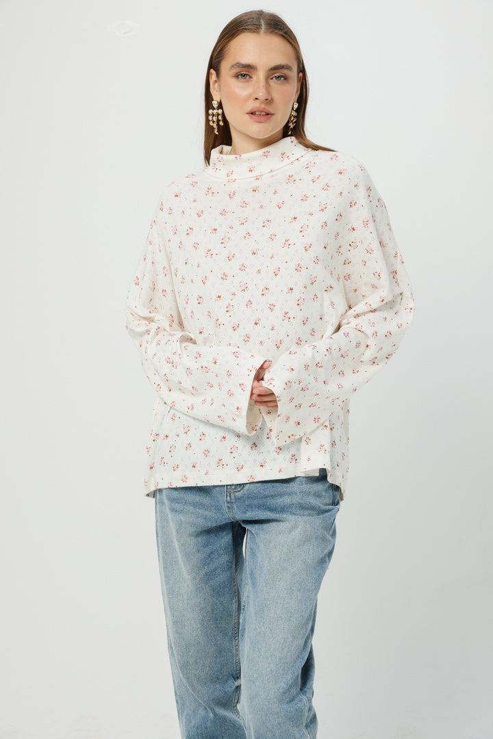 Wanted Rose Floral Jumper