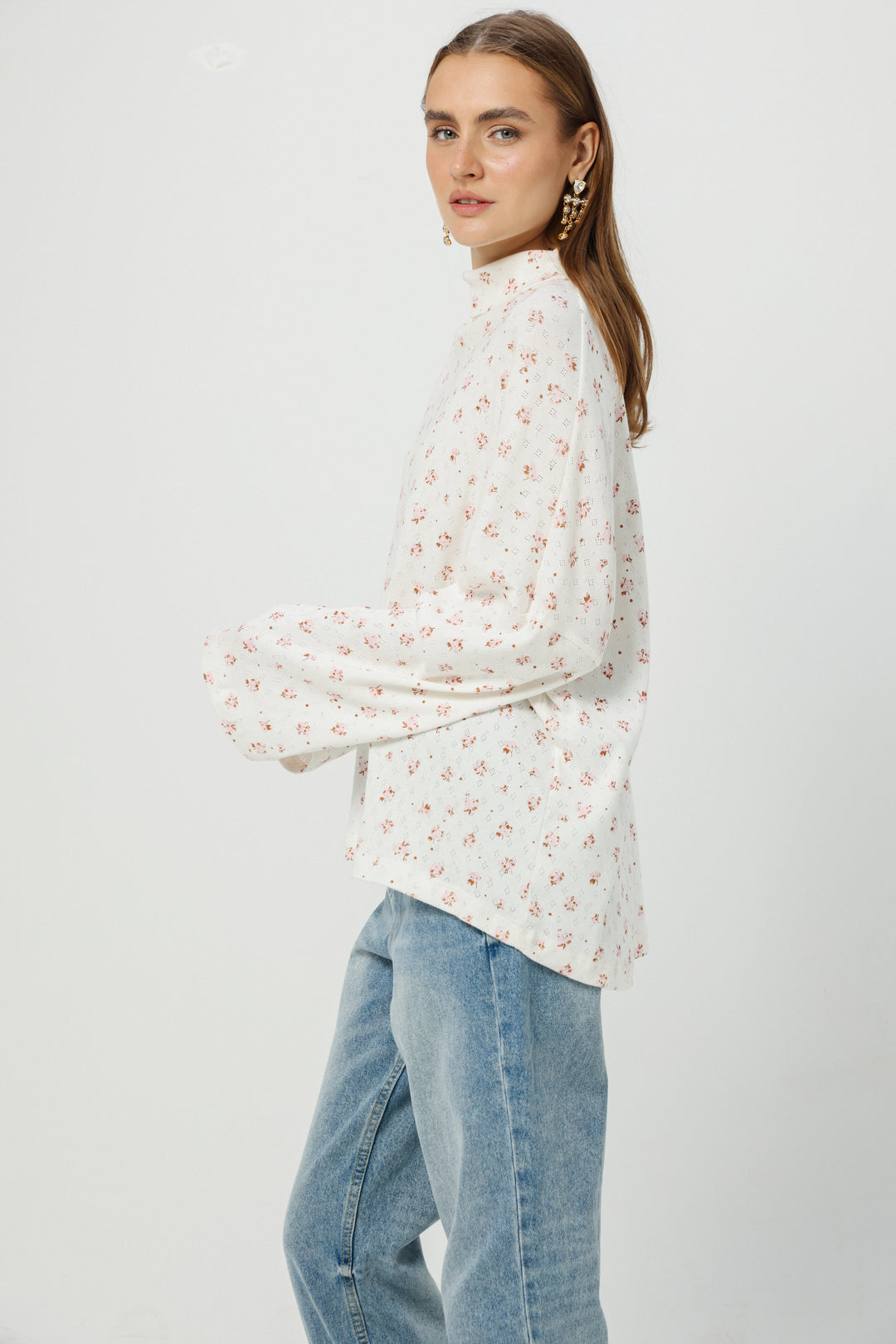 Wanted Rose Floral Jumper