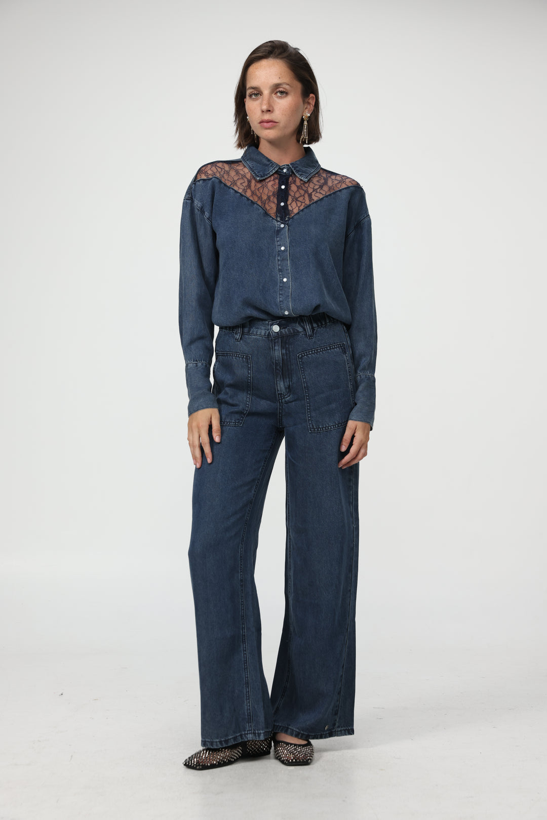 Reorganized Dark Blue Soft Denim