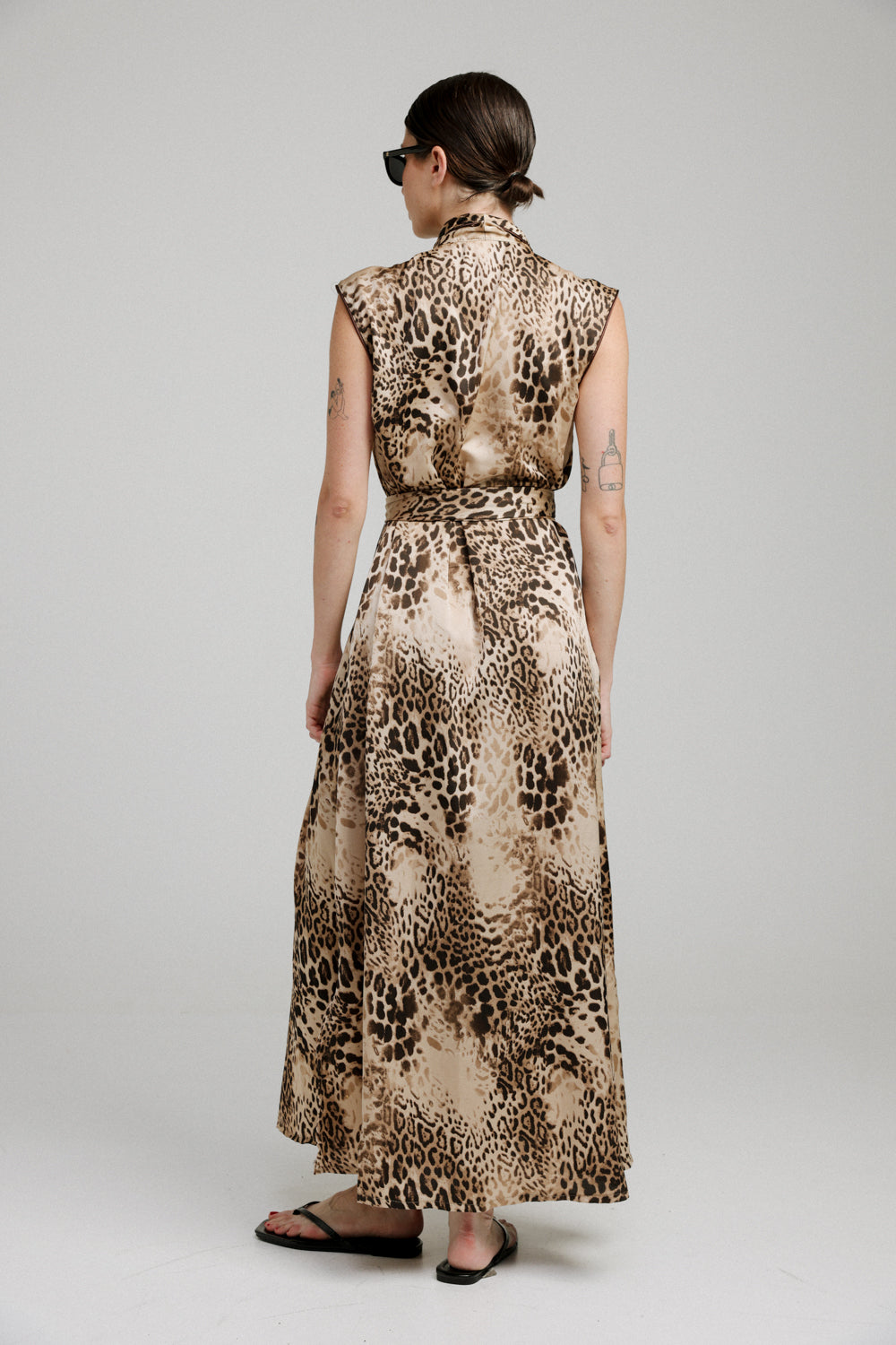 Wrap Light Leopard Dress