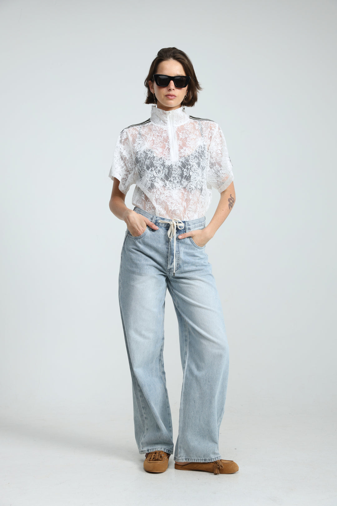 Reboot White Polo T-Shirt