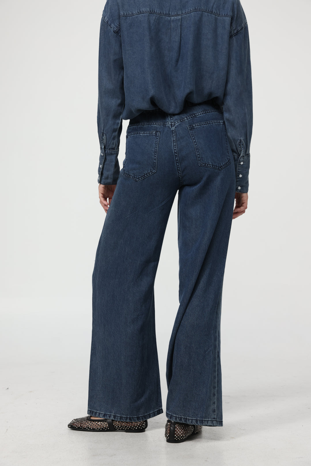 Reorganized Dark Blue Soft Denim