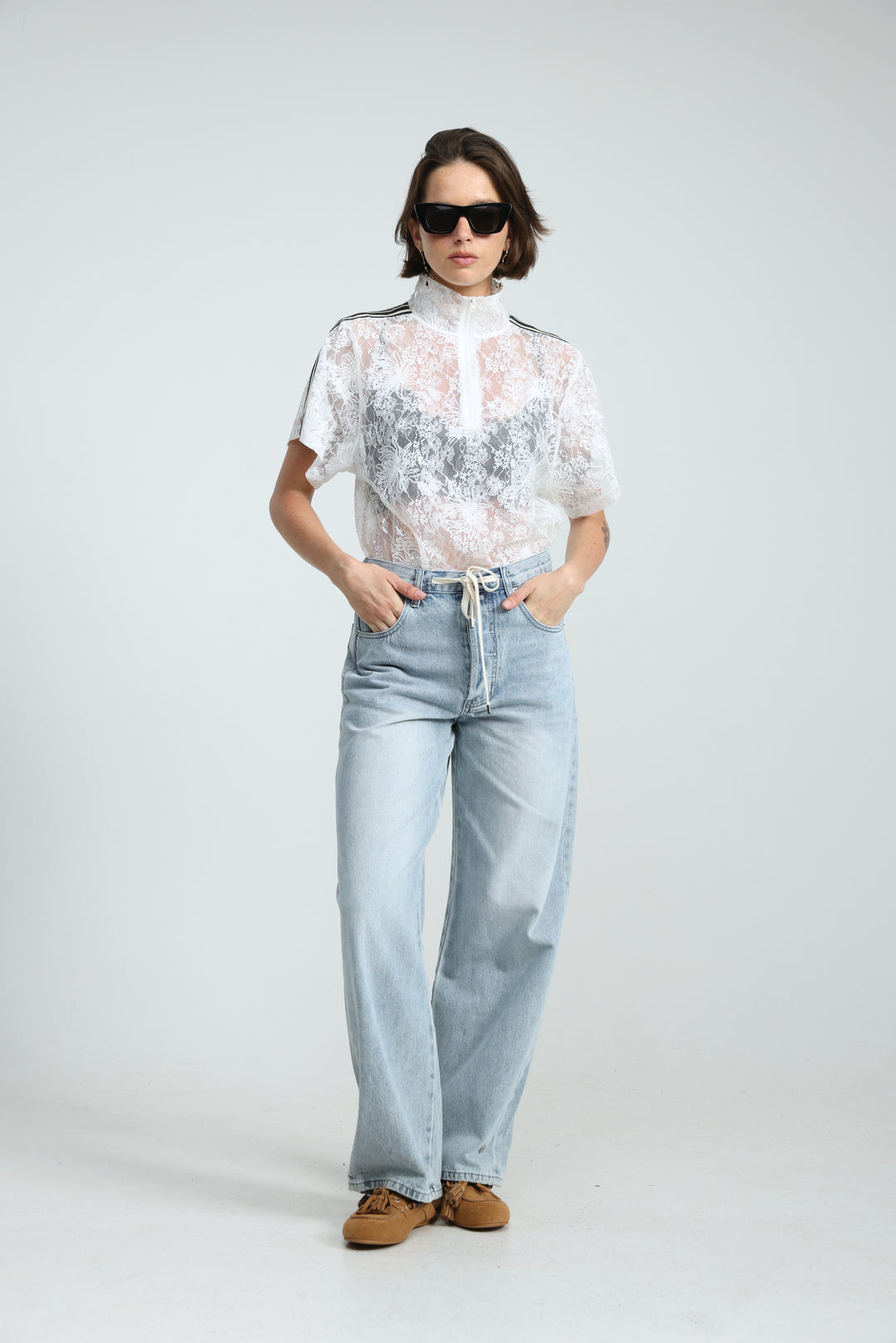 Reboot White Polo T-Shirt