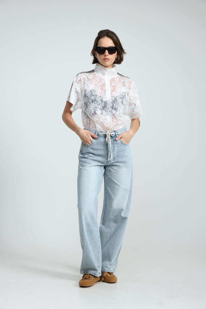 Reboot White Polo T-Shirt