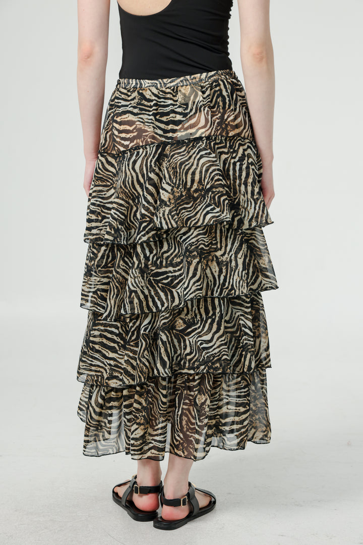 Sketch Striped Skirt
