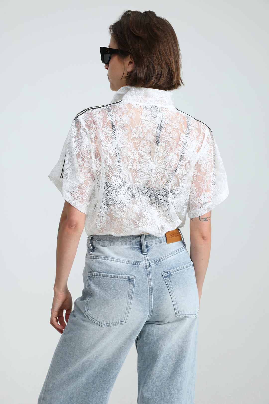 Reboot White Polo T-Shirt