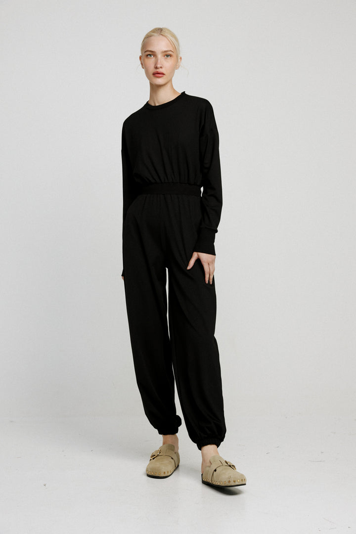 Energy Black Jumpsuit