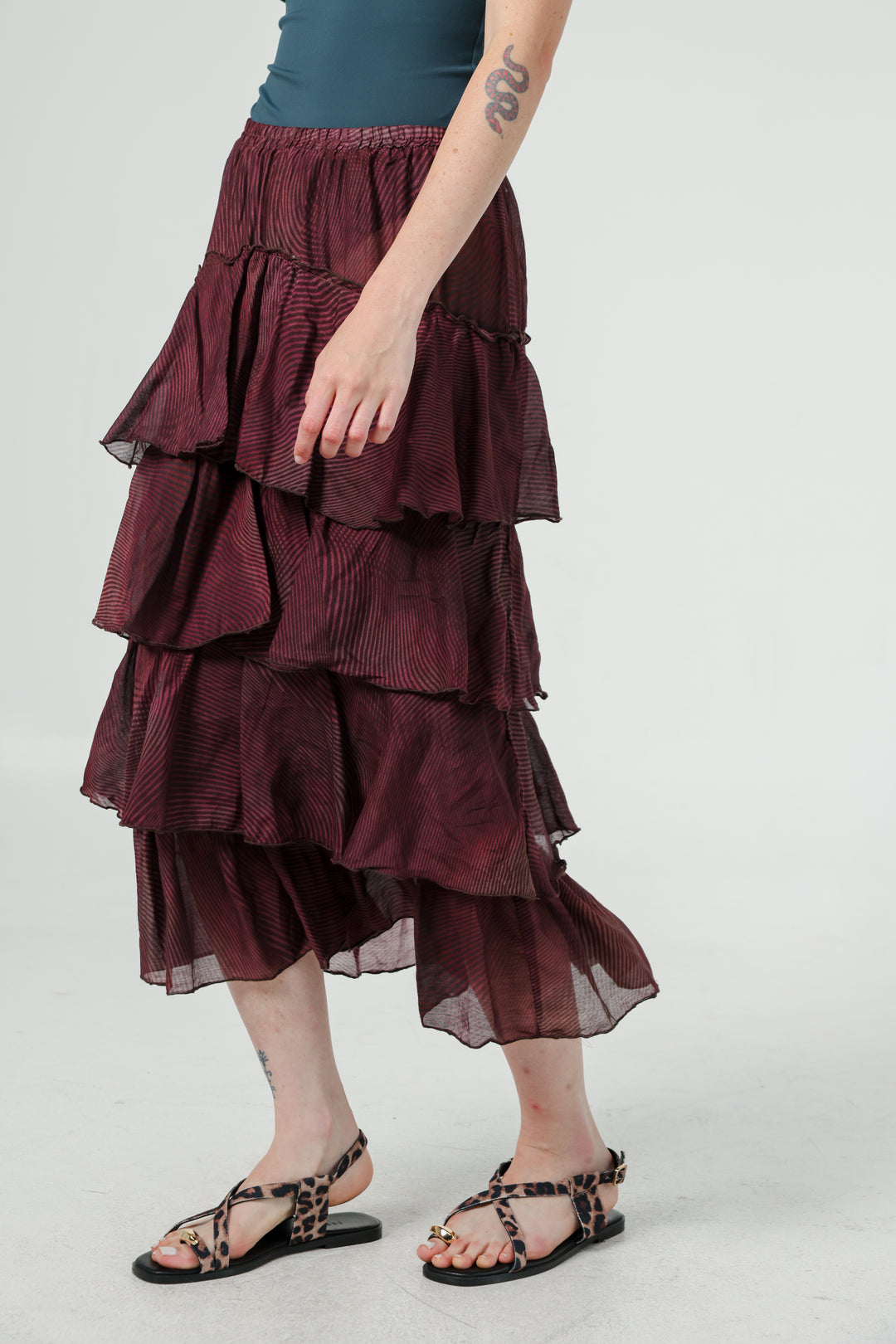 Sketch Wine Skirt