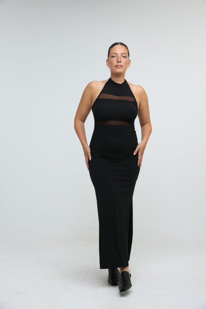 Blur Black Dress