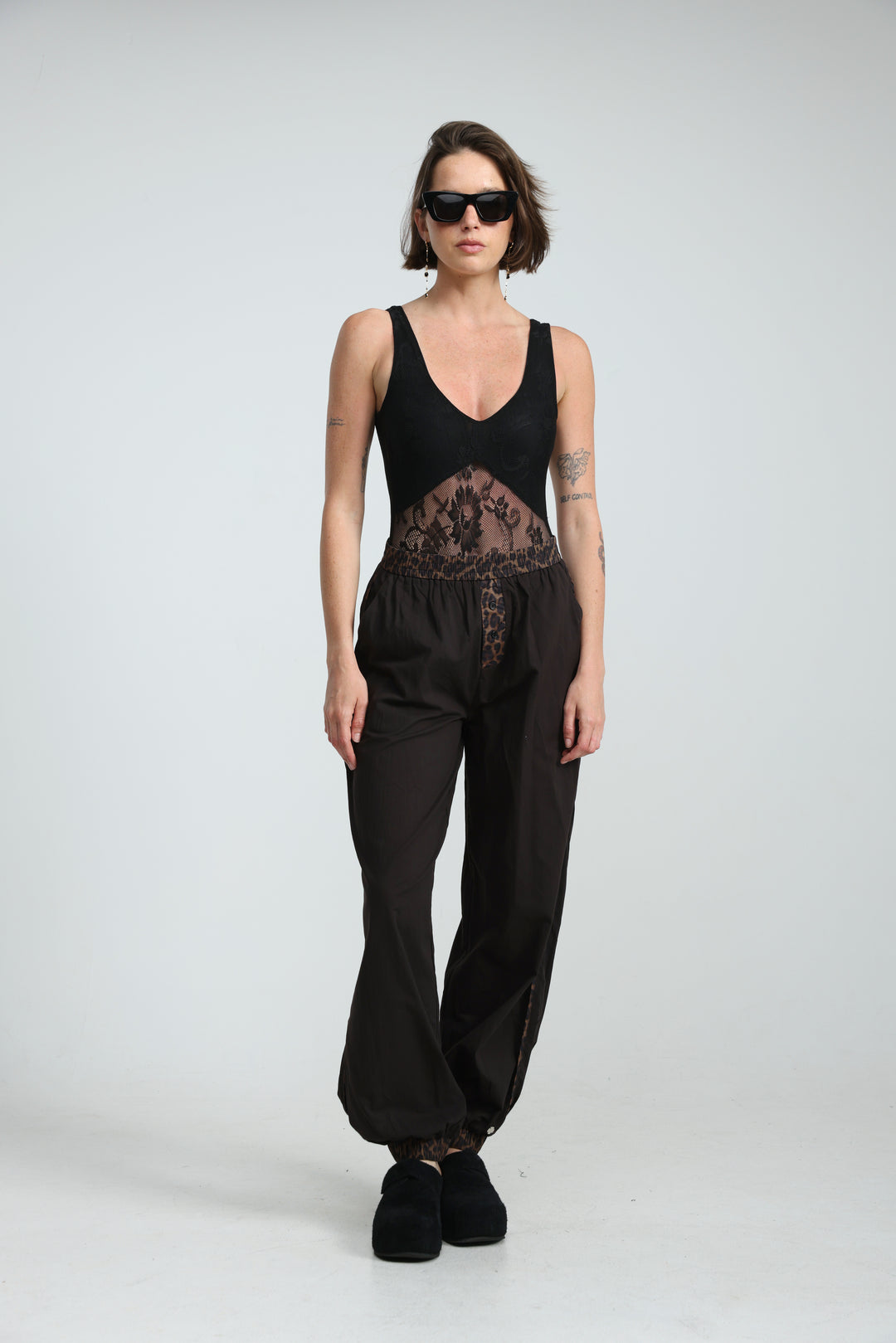 Dawn Black Lace Bodysuit