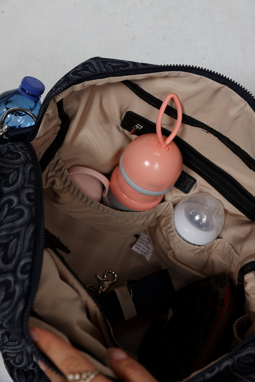 Denim Diaper Bag