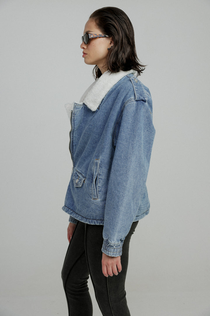 מעיל ג'ינס לאישה Regent Blue Denim Jacket