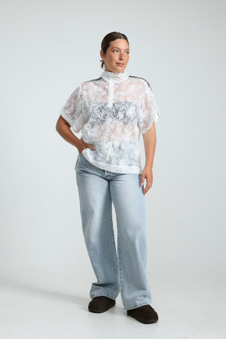 Reboot White Polo T-Shirt