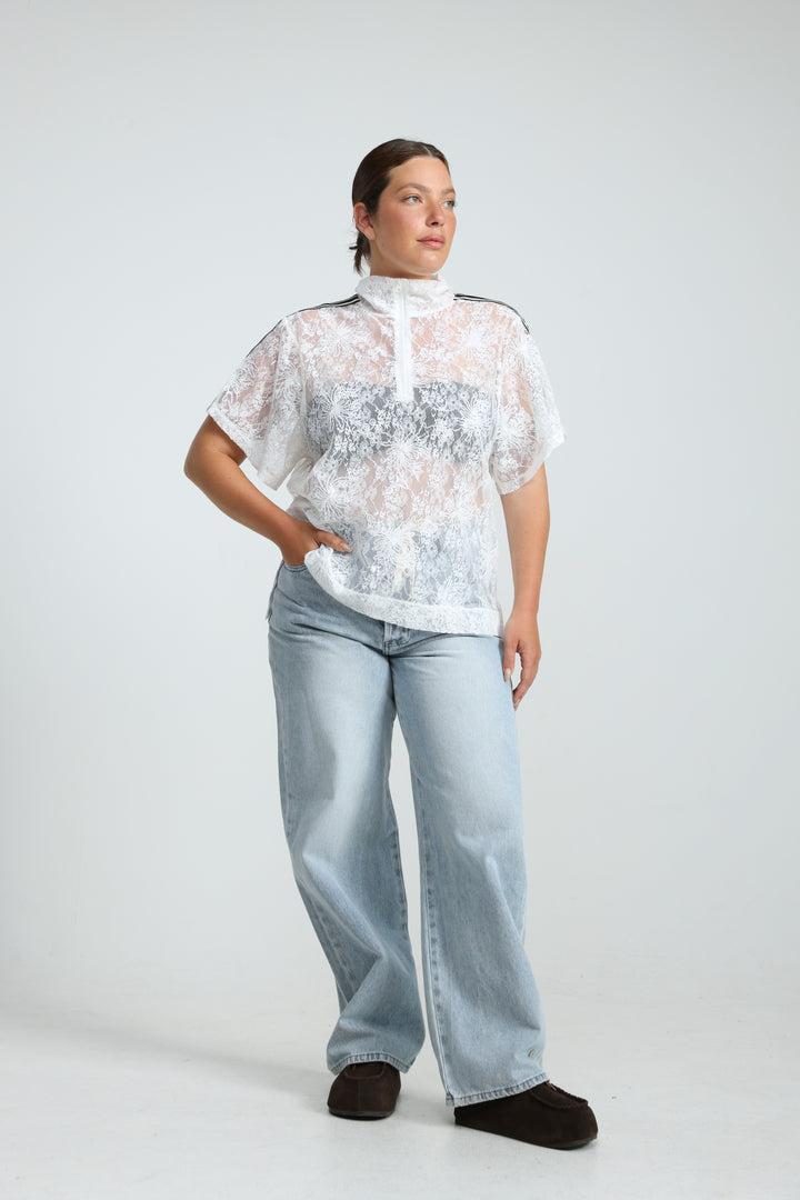 Reboot White Polo T-Shirt