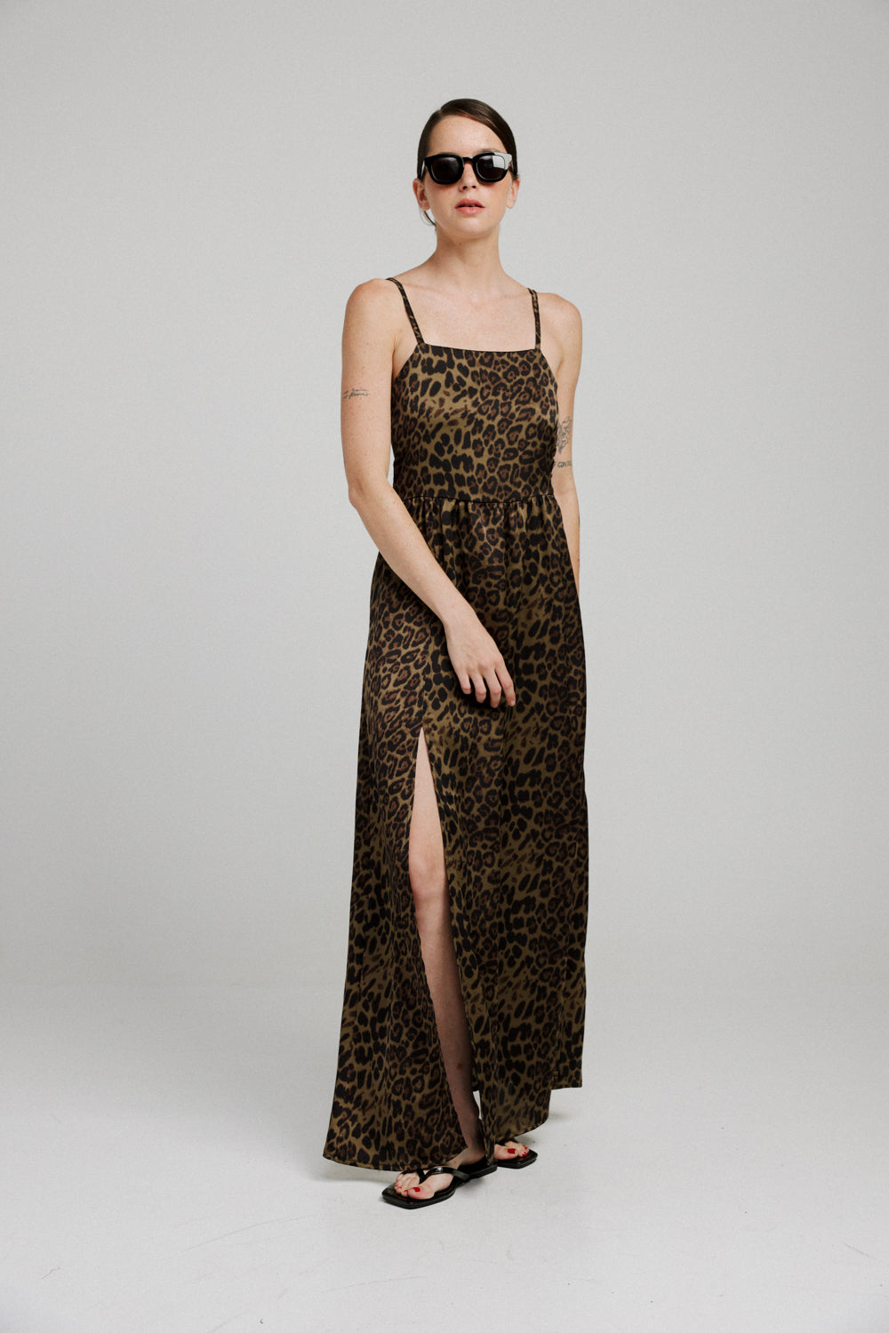 Elunda Leopard Dress