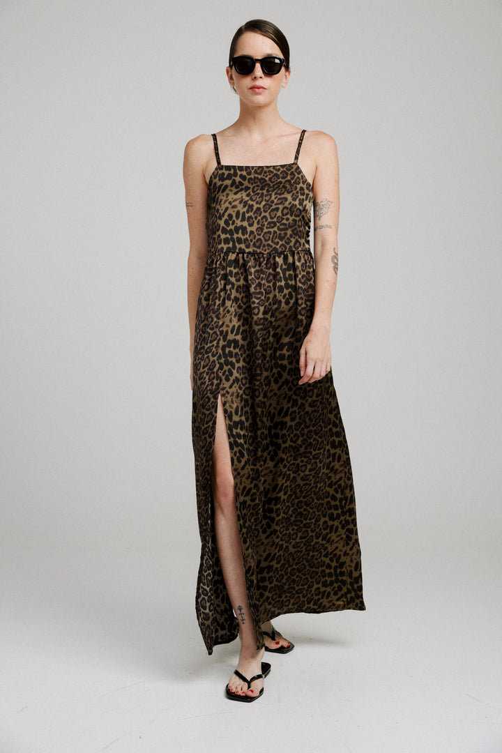 Elunda Leopard Dress