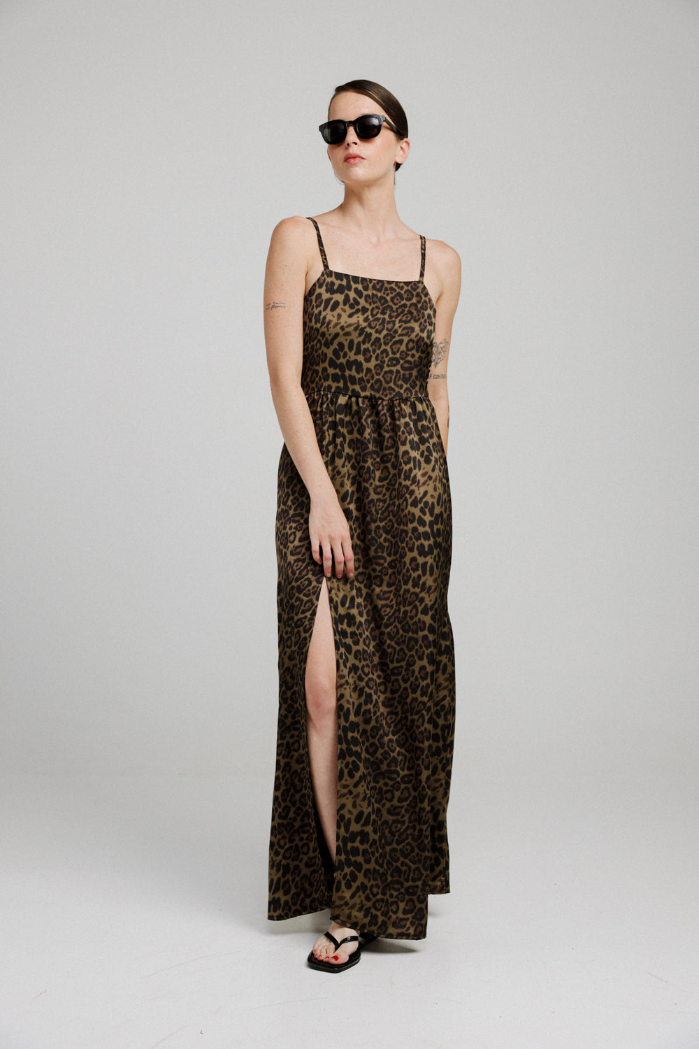 Elunda Leopard Dress