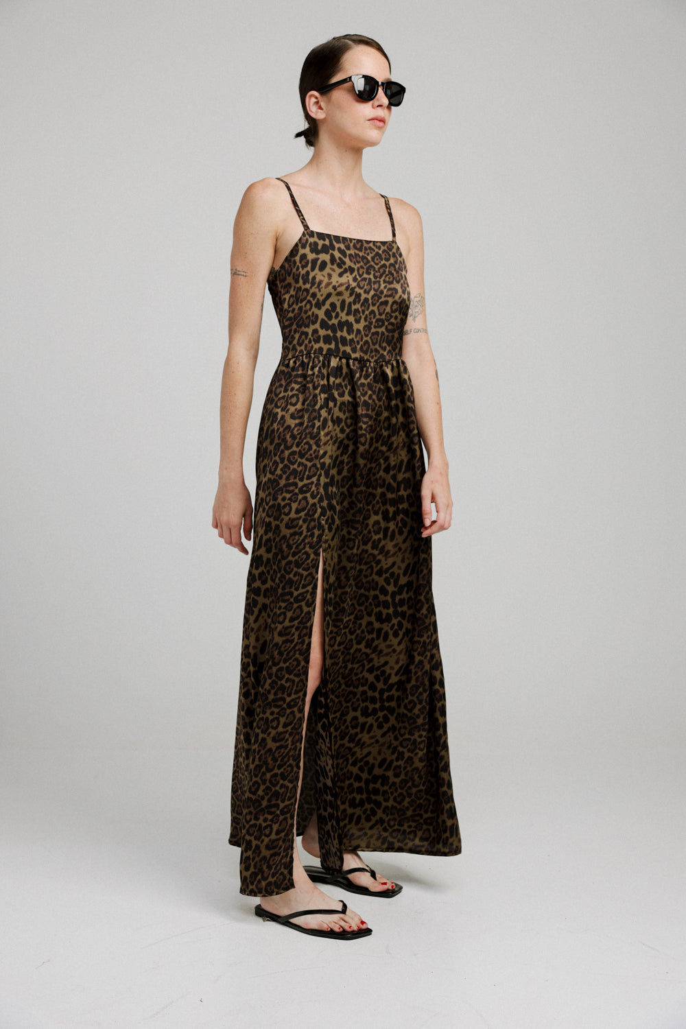 Elunda Leopard Dress