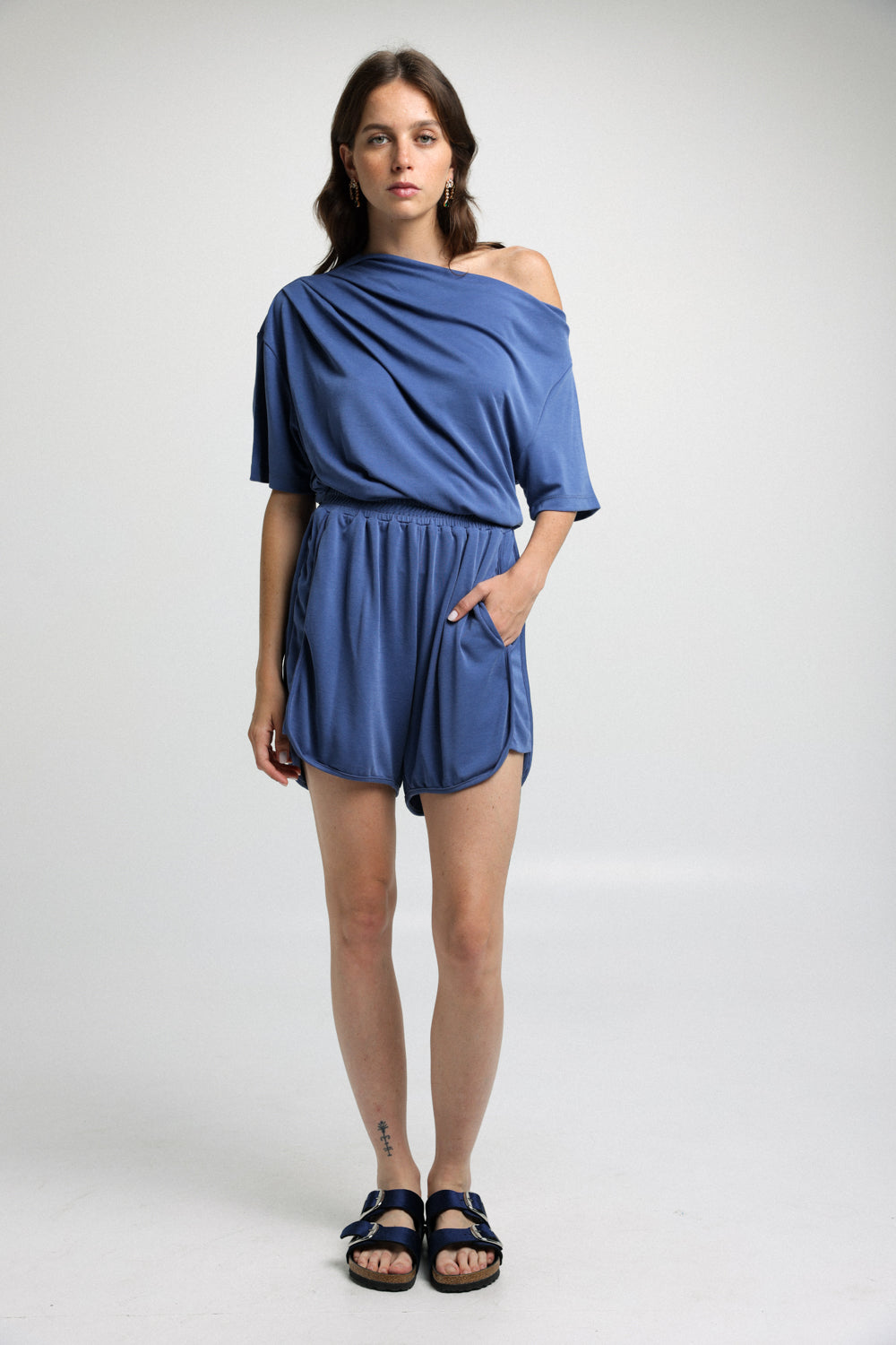 Summer Love Blue Jumpsuit