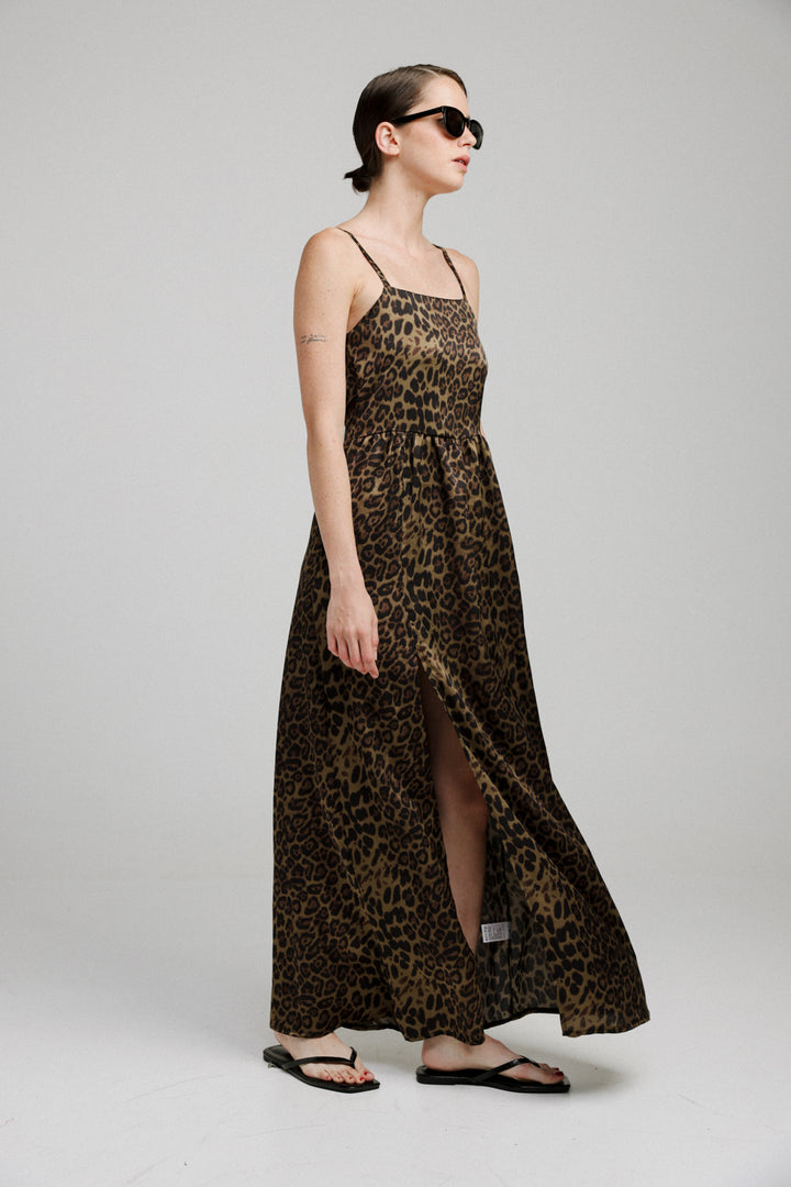 Elunda Leopard Dress