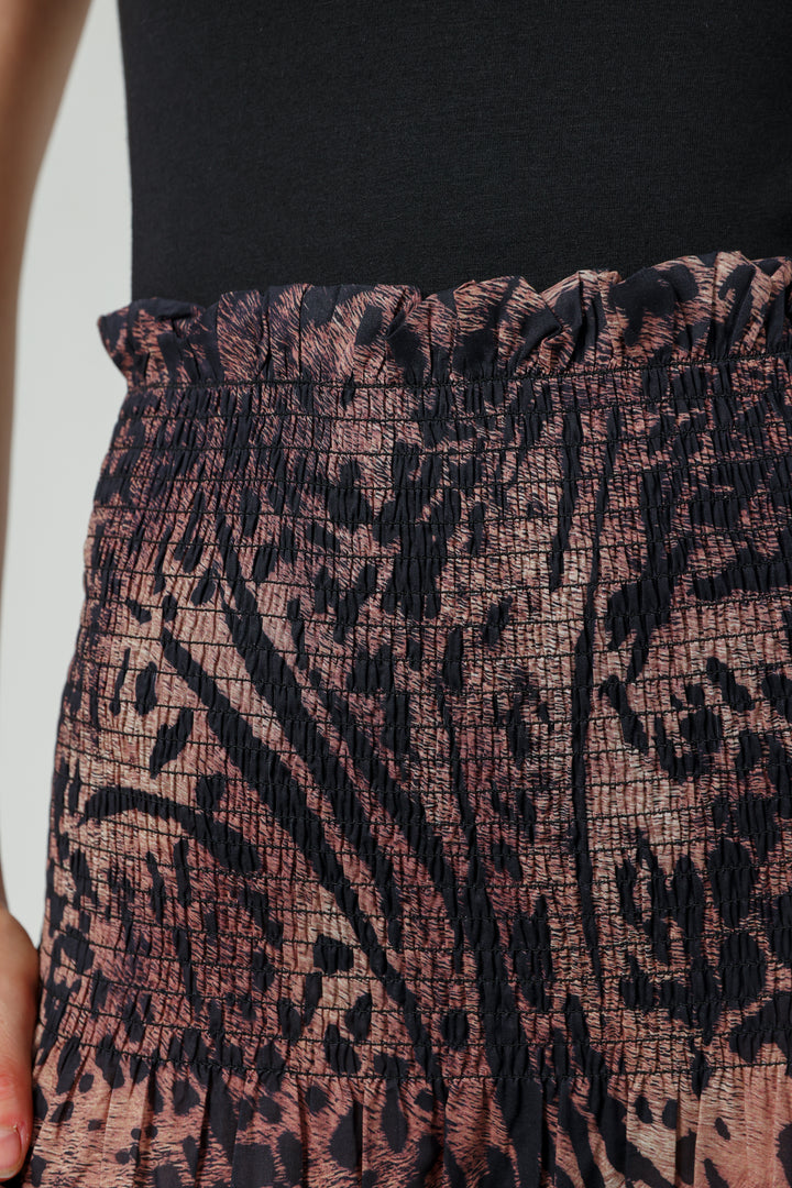 Centara Leopard Skirt