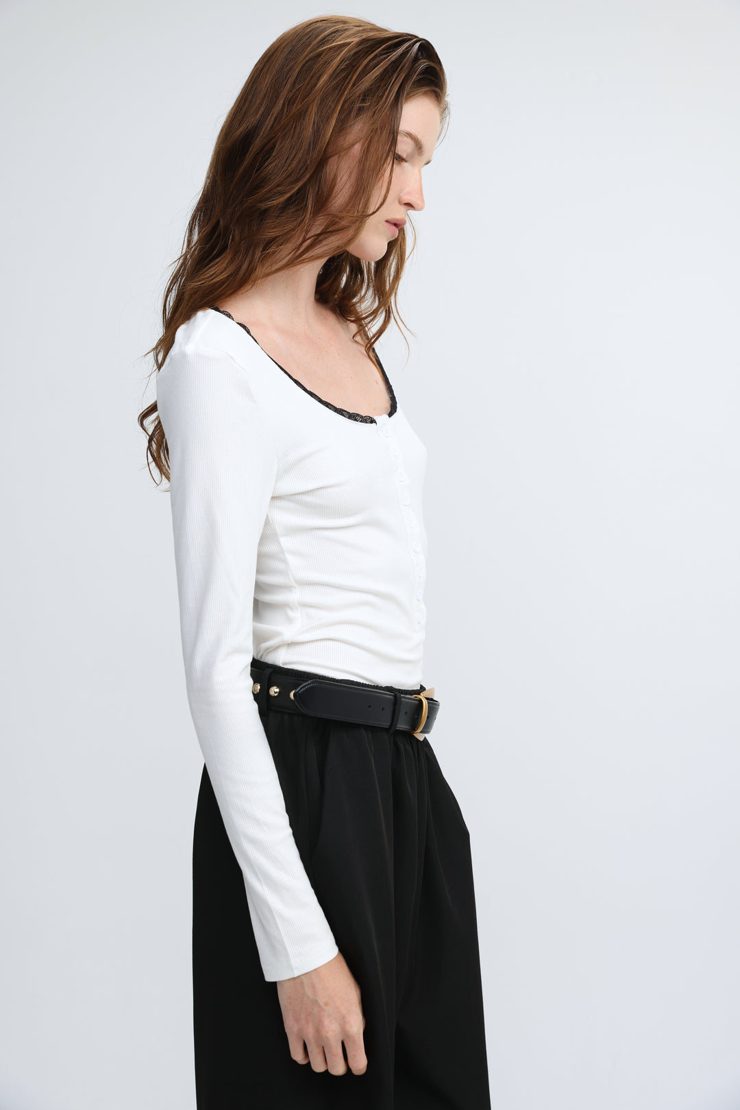Associate White/Black Shirt