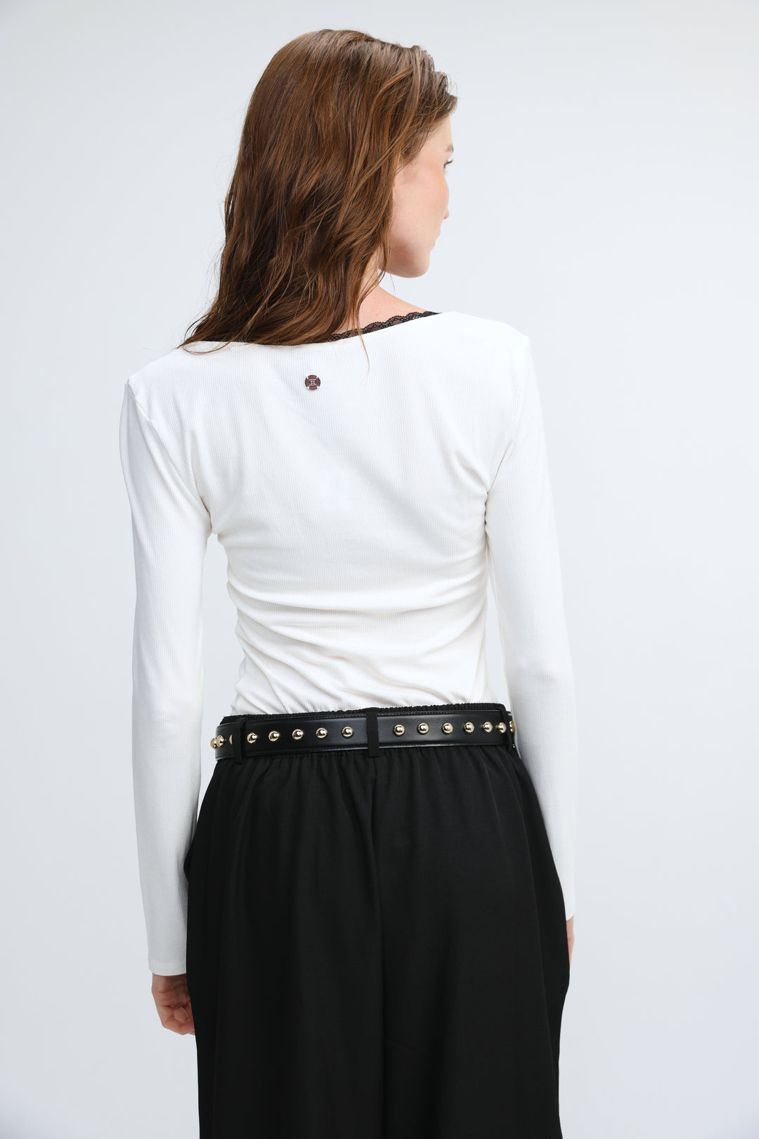 Associate White/Black Shirt