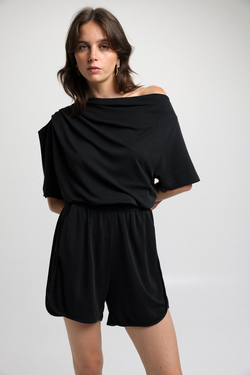 Summer Love Black Jumpsuit