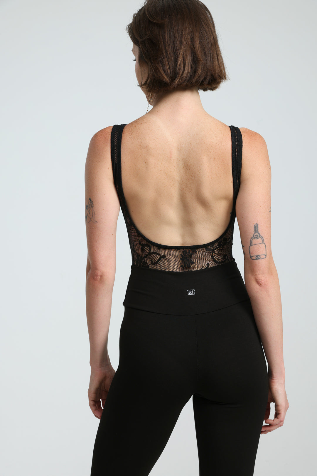 Dawn Black Lace Bodysuit