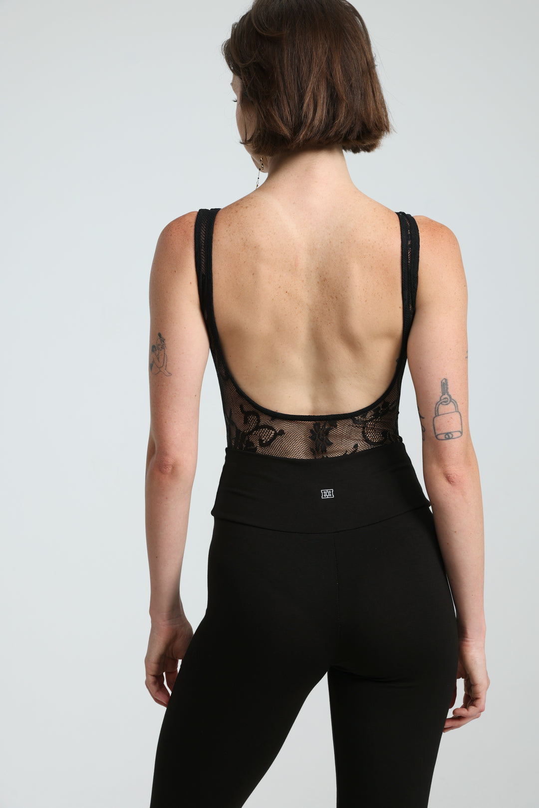Dawn Black Lace Bodysuit