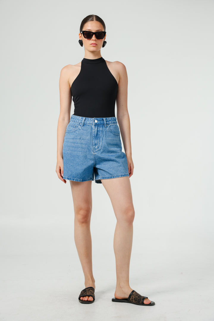Pardon Black Bodysuit
