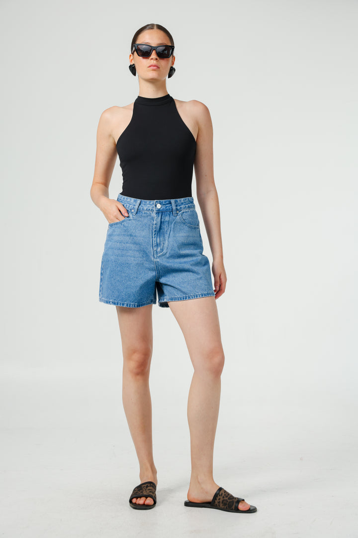 Pardon Black Bodysuit