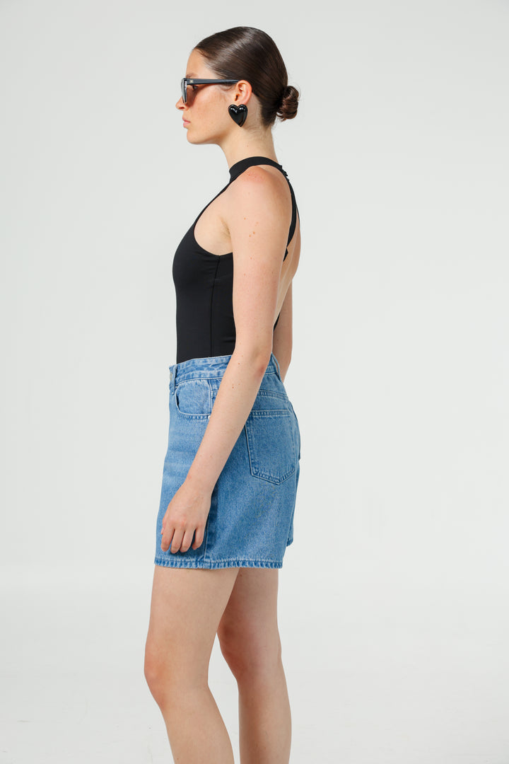 Pardon Black Bodysuit