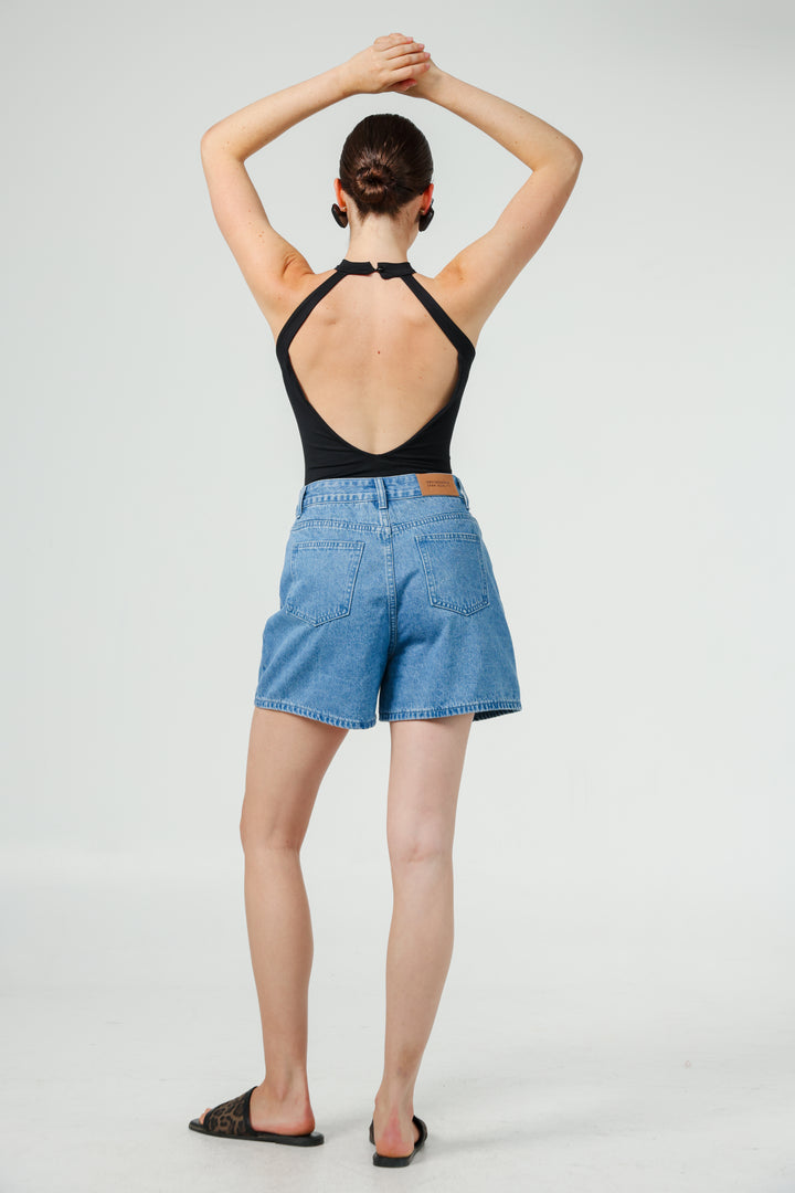 Pardon Black Bodysuit
