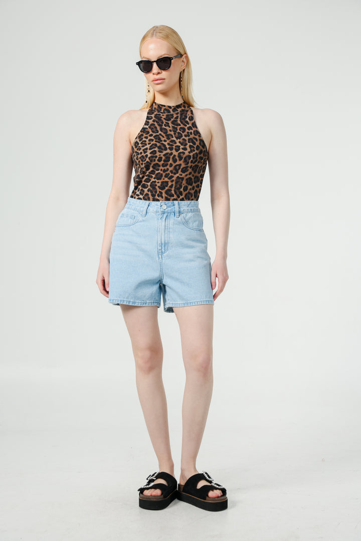 Pardon Leopard Bodysuit