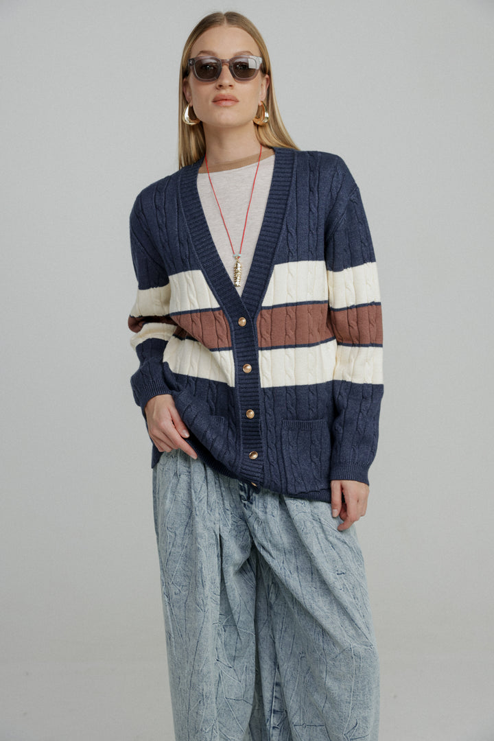 Local Navy Cardigan