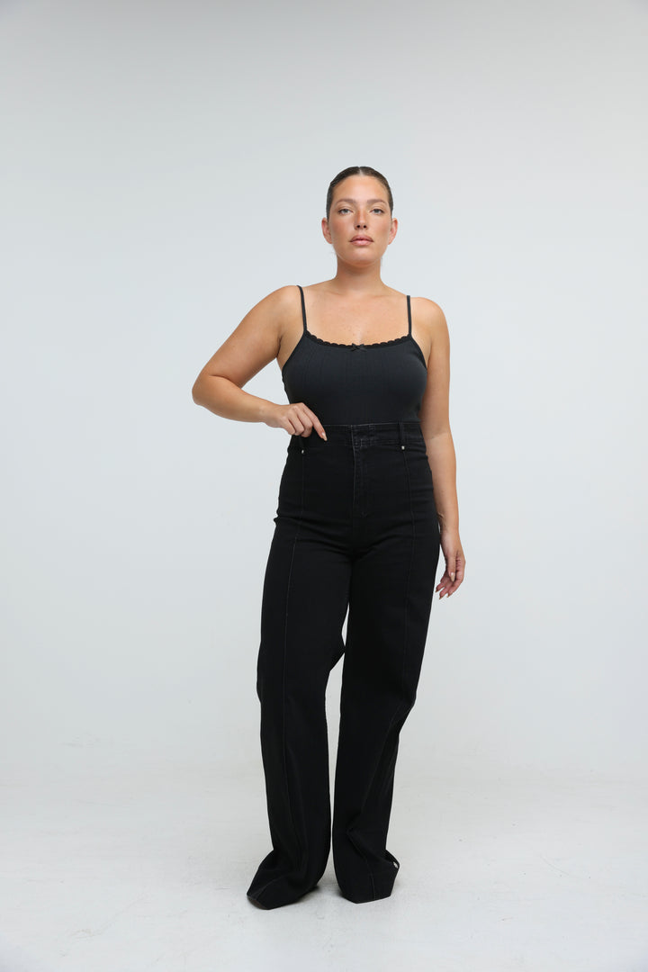 Saba05 Black Bodysuit